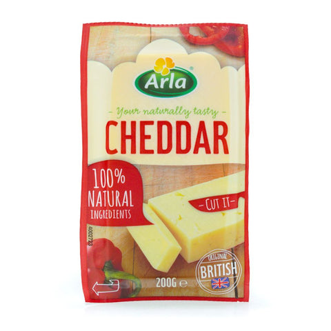 Arla Cheddar Cheese Chunks 200G