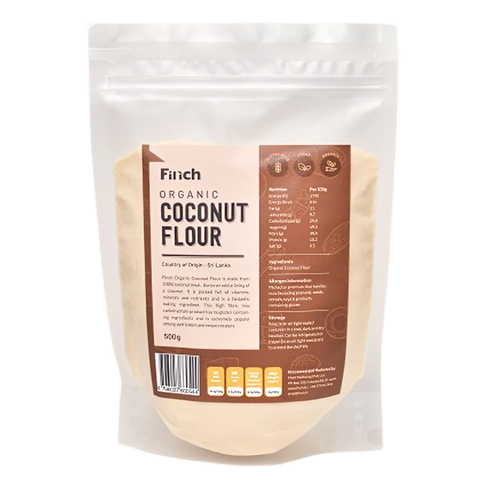 Finch Organic Coconut Flour 500G
