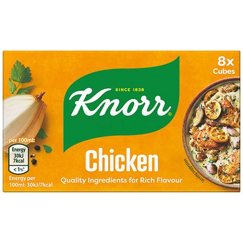 Knorr Chicken Cube 8 Cubes 80G