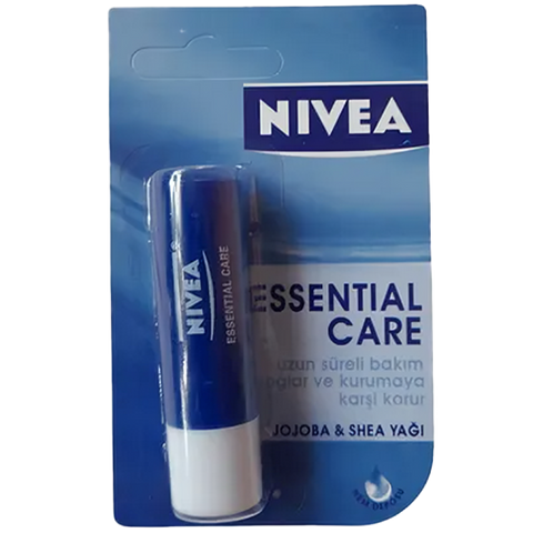 Nivea Essential Care Lip Balm Jojoba & Sheya 4.8G