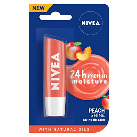 Nivea Fruity Shine Lip Balm Strawberry 4.8G