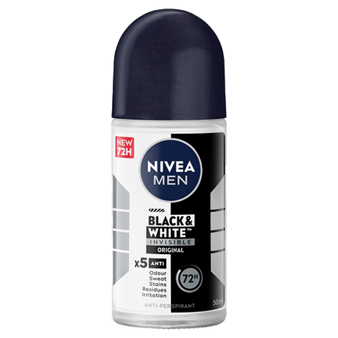 Nivea Men Black & White Invisible Fresh 50Ml