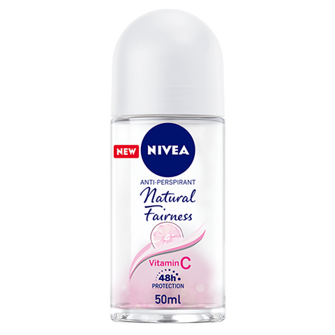 Nivea Natural Fairness V-C Deodrant Roll 50Ml