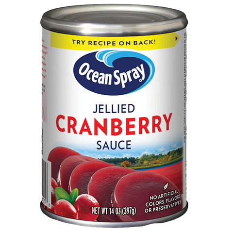 Ocean Spray Jellied Cranberry Sauce 397G