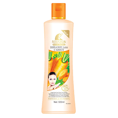 Roushun Carrot Hand & Body Lotion 500Ml