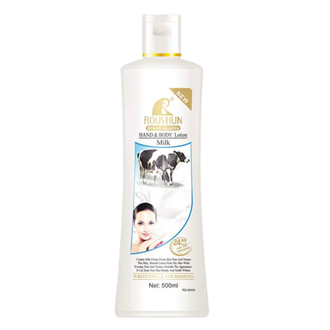 Roushun Milk Hand & Body Lotion 500Ml
