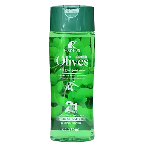 Roushun Olives 2 In 1 Hair Shampoo 430Ml