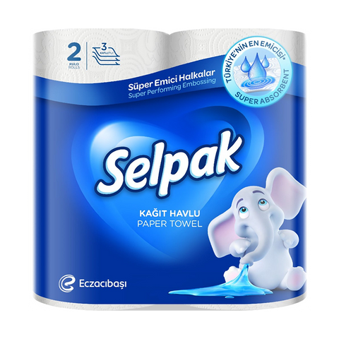 Selpak Super Emici Kitchen Towel 2 Roll