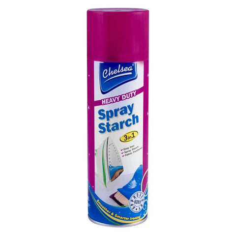 Chelsea Spray Starch 3In1 470Ml