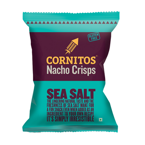 Cornitos Nacho Crisps Sea Salt 150G