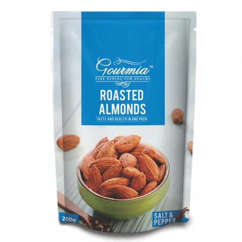 Gourmia Roasted Almonds Salt & Pepper 200G