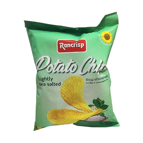 Rancrisp Potato Chips Lightly Salted 60G