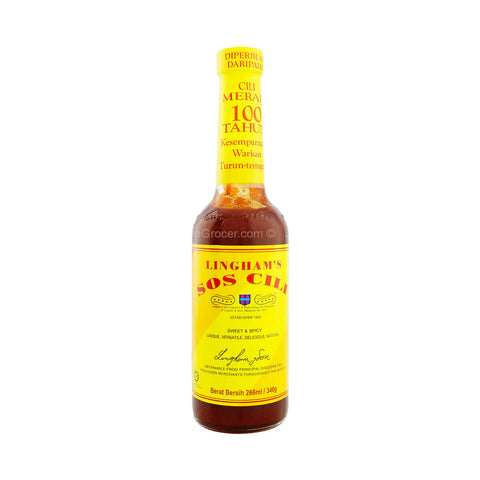 Linghams Chilli Sauce 266Ml G/Bot