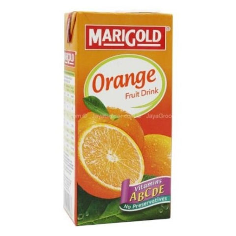 Marigold Orange Fruit Drink Less Sugar Juice 1L