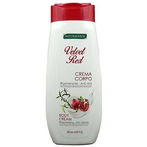 Naturaverde Velvet Red Body Cream 250Ml