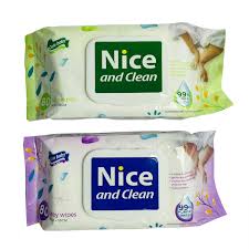 Nice And Clean Baby Wipes 80 Qty