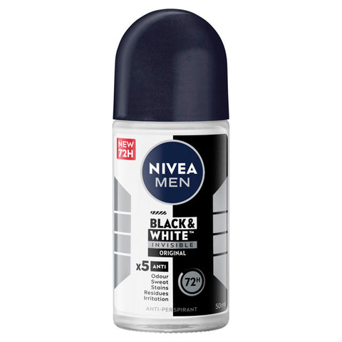 Nivea Men Black & White Invisible Fresh 50Ml