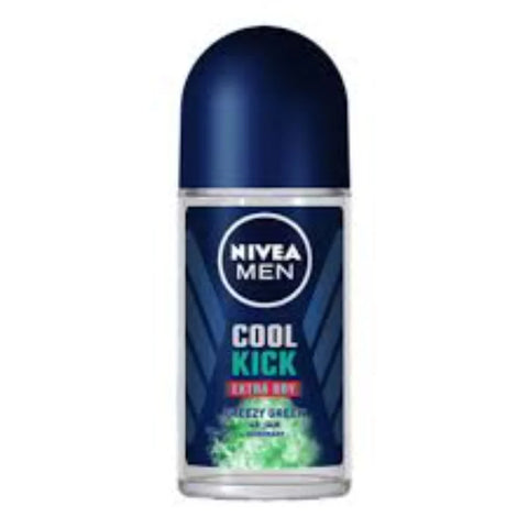 Nivea Men Cool Kick Extra Dry Freezy Green 50Ml