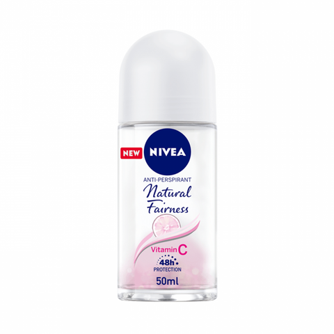 Nivea Natural Fairness V-C Deodrant Roll 50Ml