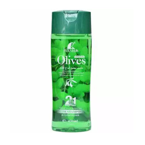 Roushun Olives 2 In 1 Hair Shampoo 430Ml