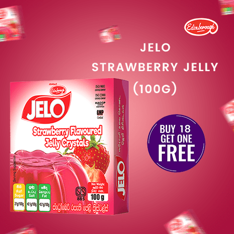 Jelo Strawberry Jelly [100G] - Wholesale Offer