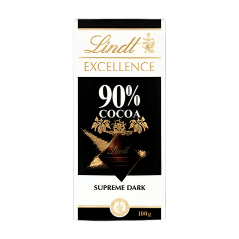 Lindt 90% Cocoa Dark Chocolate 100G