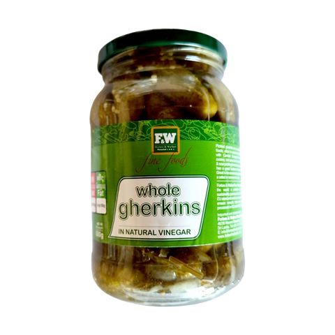 F&W Whole Gherkins 500G