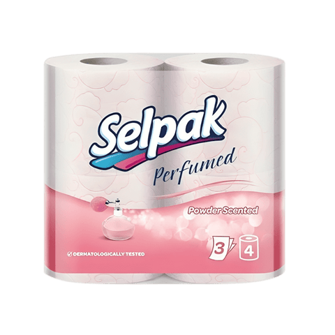 Selpak Powder Scented 4 Toilet Roll