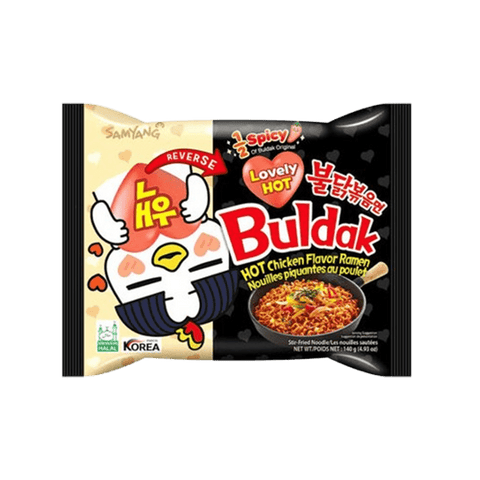 Buldak Half Spicy Ramen 140G